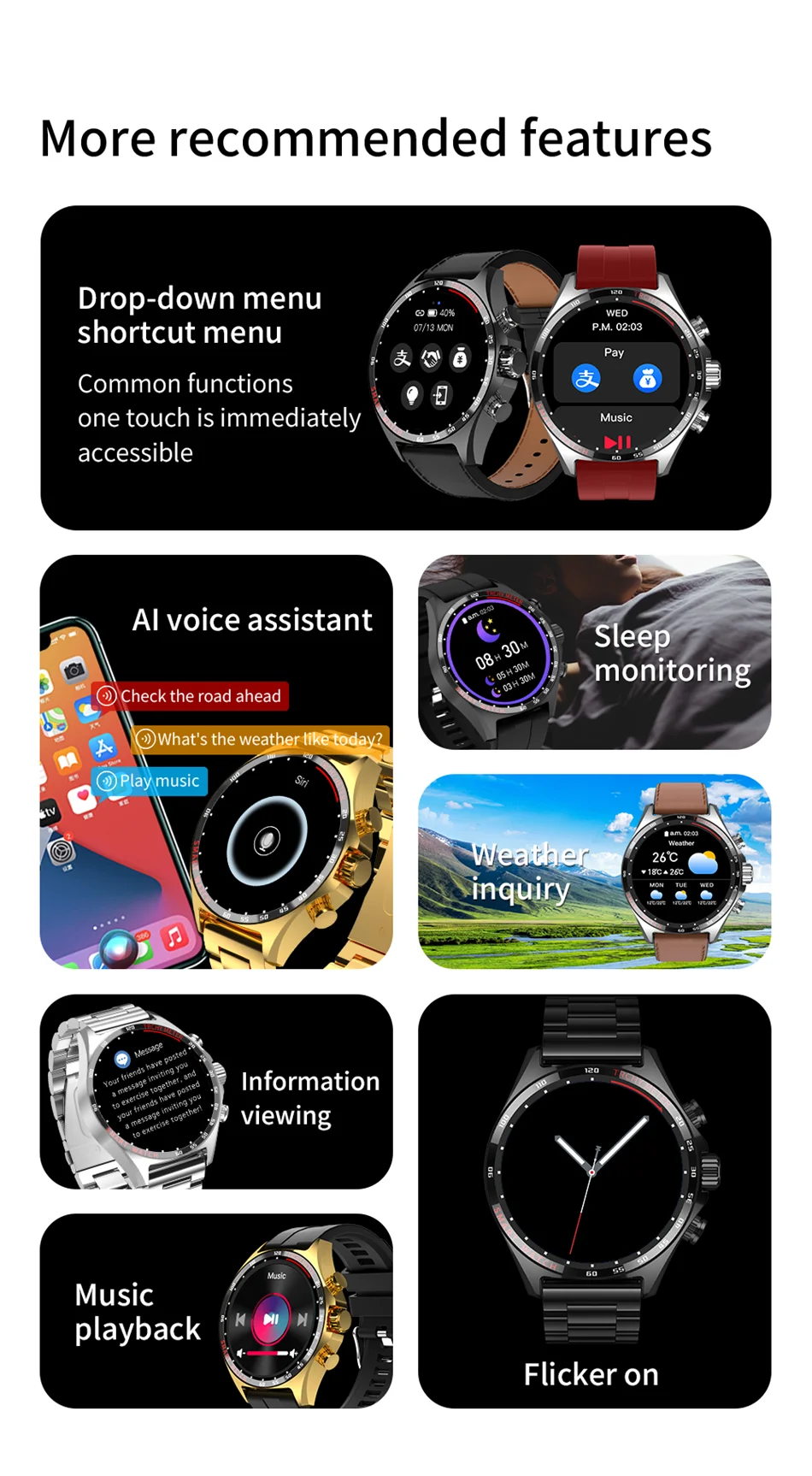 Brand New HD Smartwatch With Bluetooth Call and Health Monitoring
