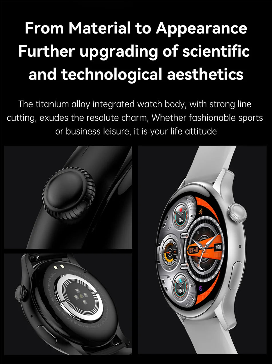 Fantastic True AMOLED Smartwatch With Health Tracker And Voice Calling