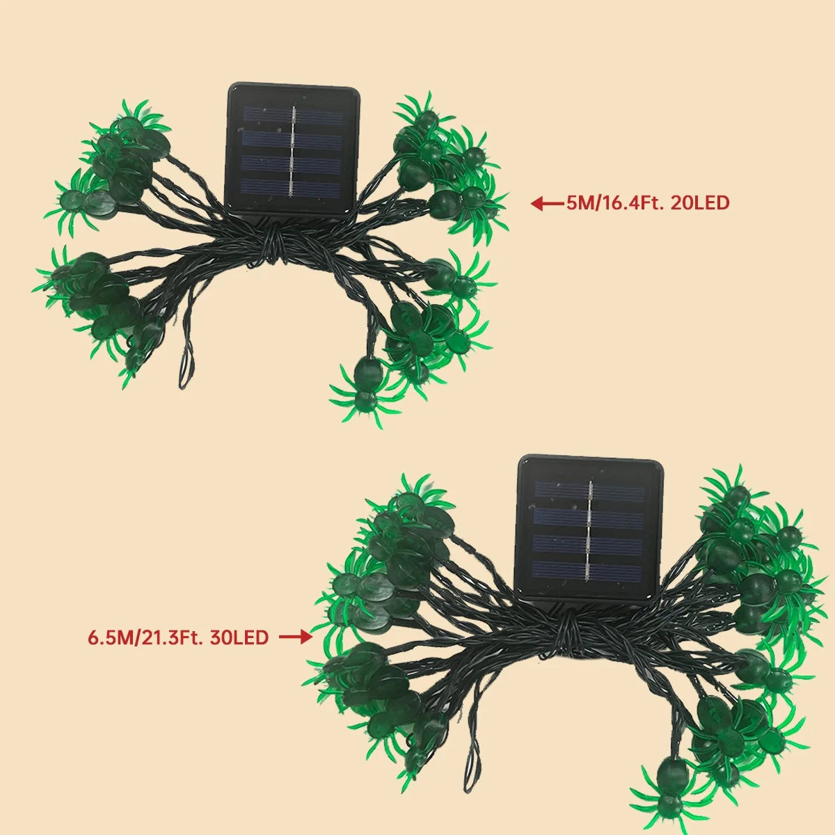 LED Green Spider String Light Outdoor Waterproof (8 Lighting Modes) - A Trust Market