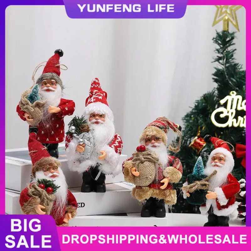 Santa Claus Doll Home Decor For Christmas Celebration