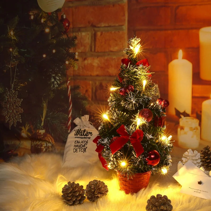 Wonderful Christmas Tree With LED Lights