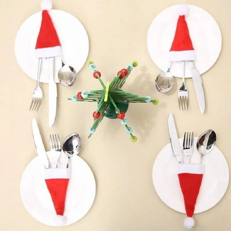 Tableware Bag Holder For Christmas Decorations
