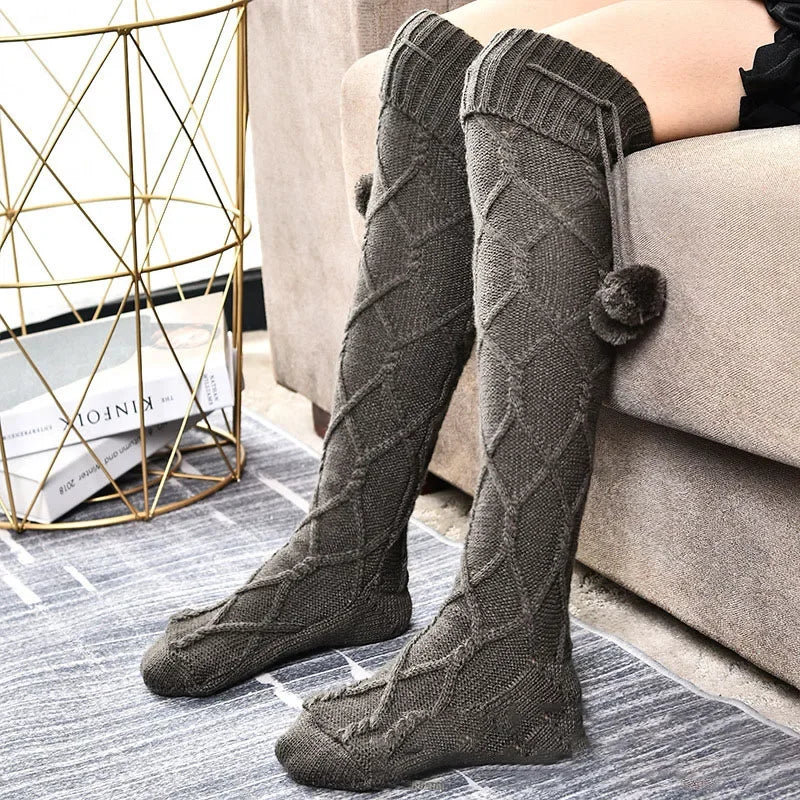 Tight And Over Knee Socks For Autumn And Winter Warm