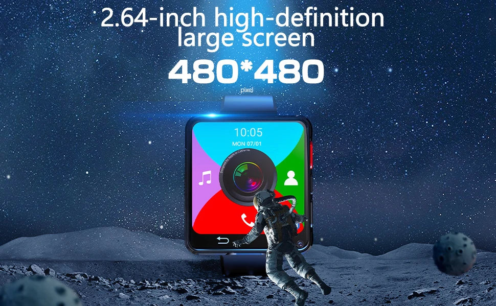 Innovative Big Screen Smartwatch With Bluetooth And SIM
