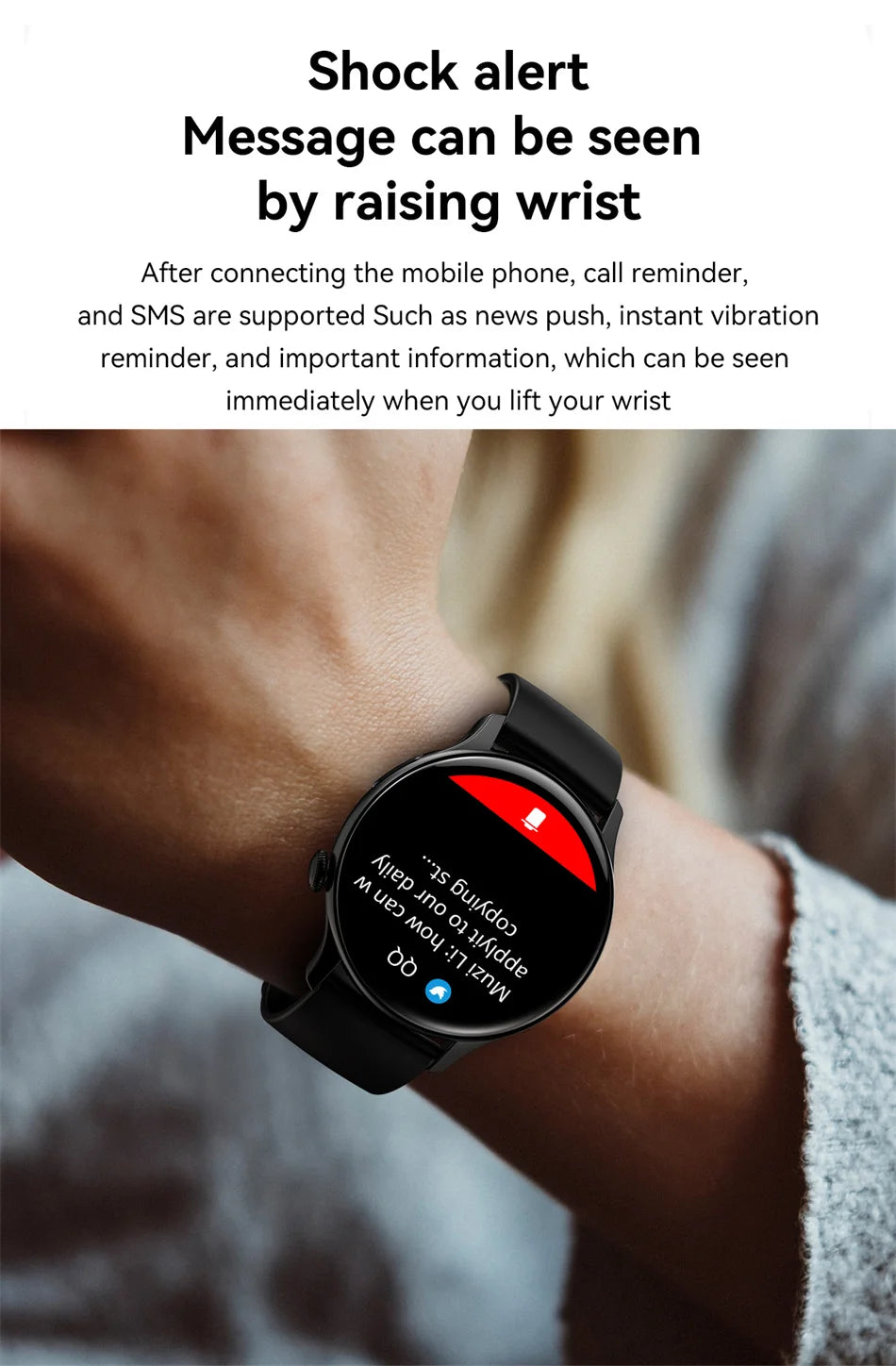 Fantastic True AMOLED Smartwatch With Health Tracker And Voice Calling