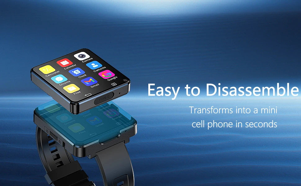 Innovative Big Screen Smartwatch With Bluetooth And SIM
