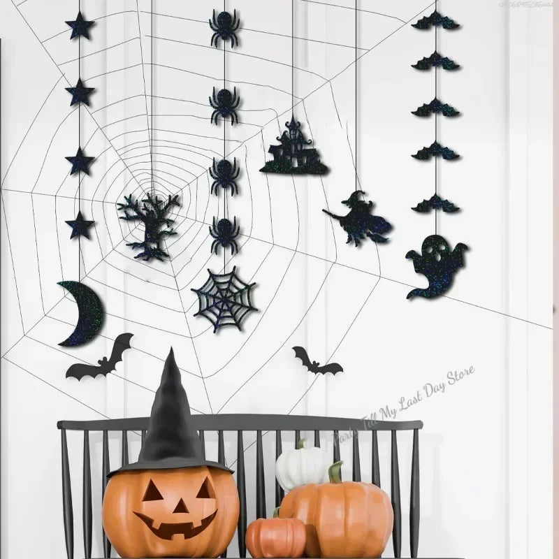 Halloween Decoration Hanging Banner (6 pcs) - A Trust Market