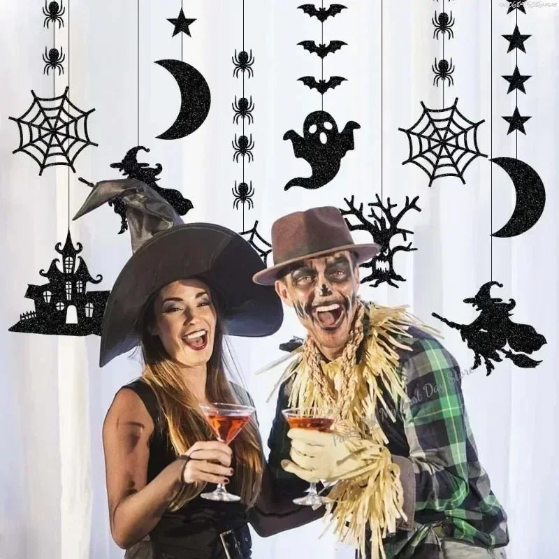 Halloween Decoration Hanging Banner (6 pcs) - A Trust Market
