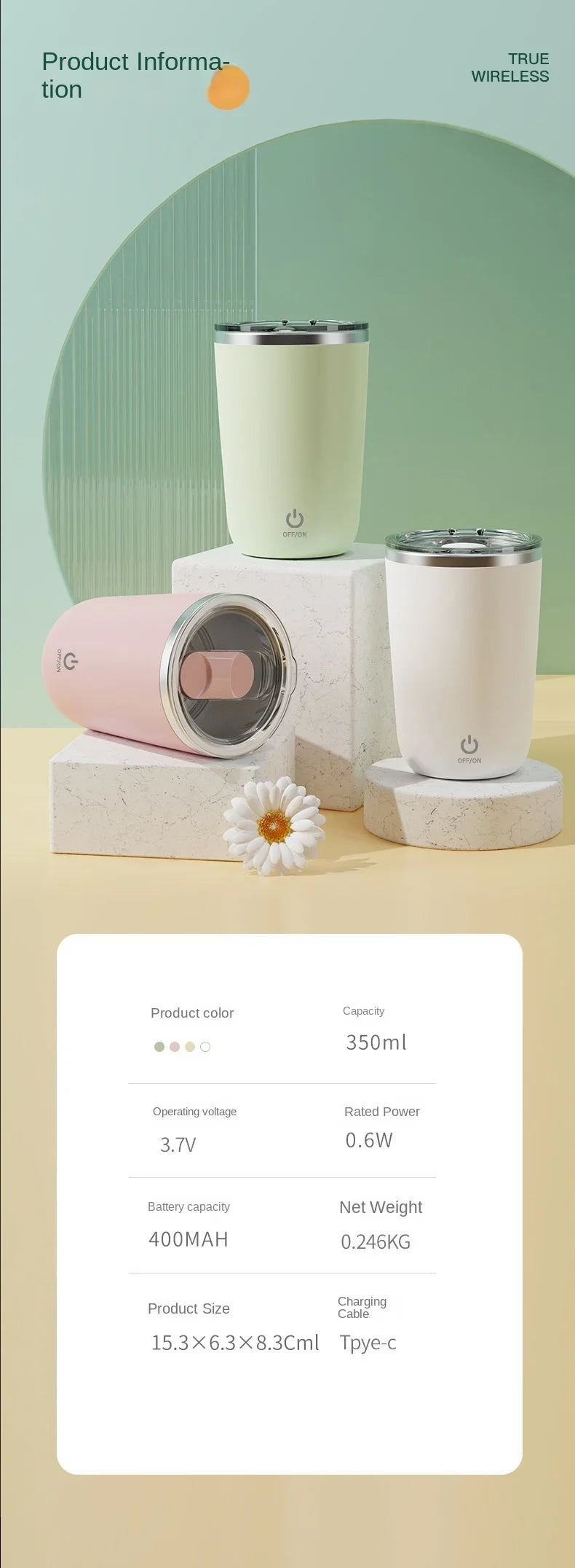 Fantastic Automatic Self Stirring Magnetic Mug - A Trust Market