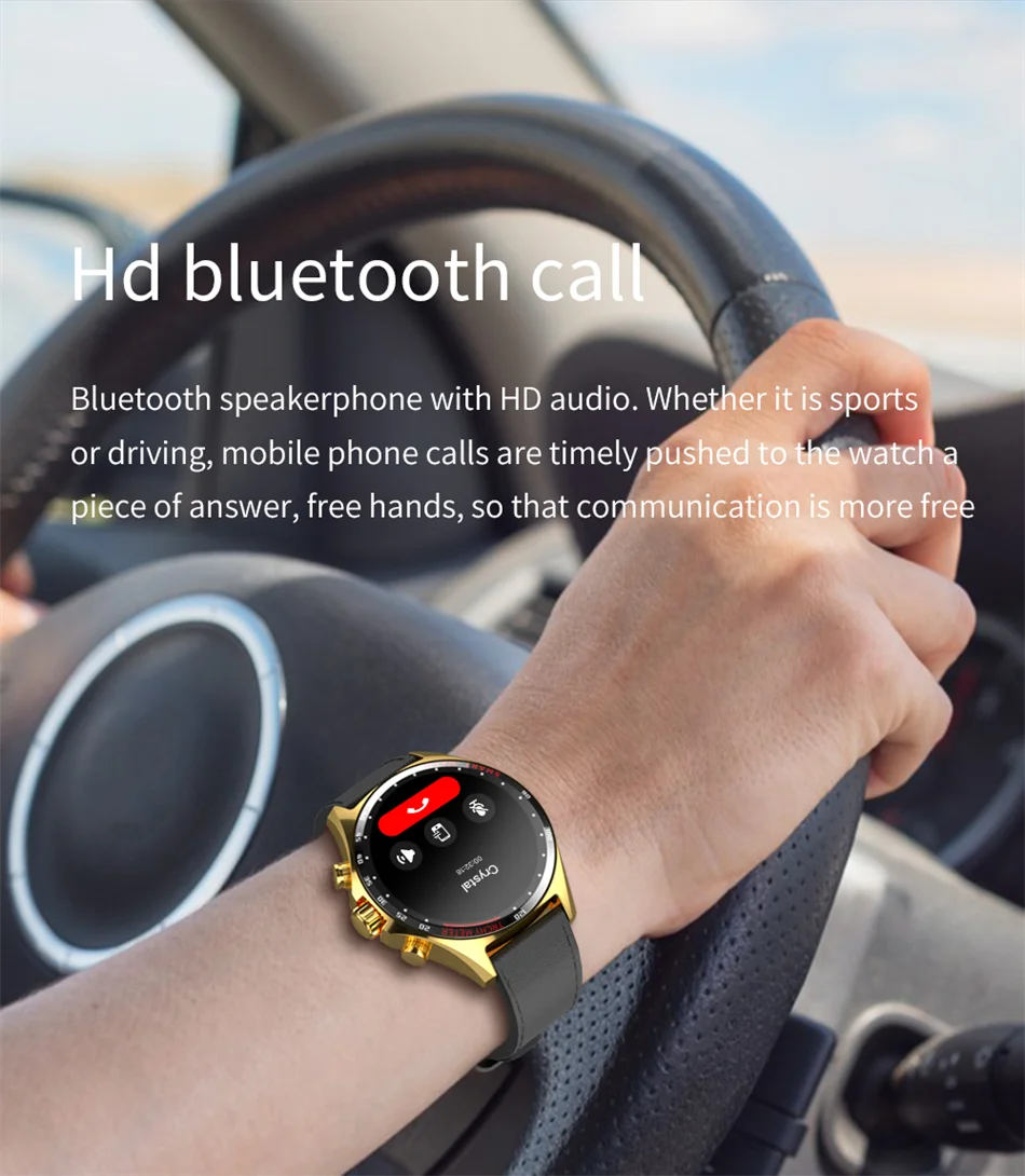 Brand New HD Smartwatch With Bluetooth Call and Health Monitoring