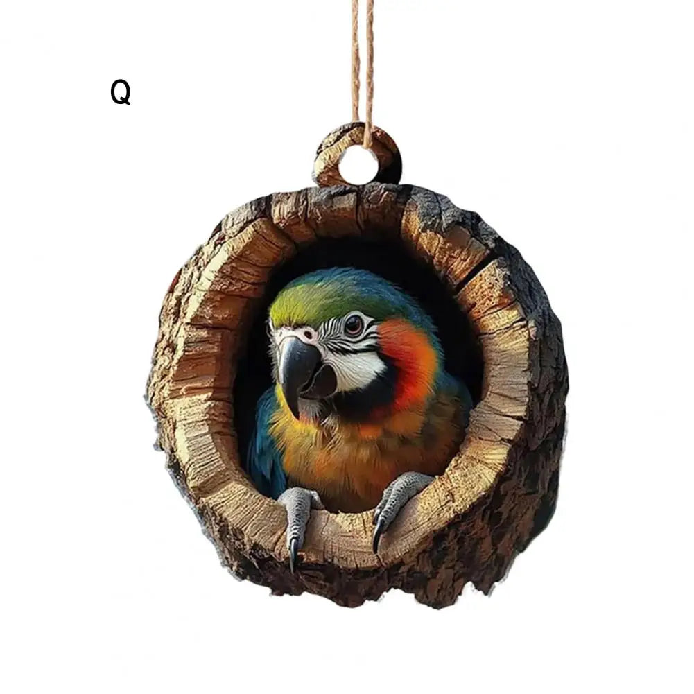 Christmas Ornaments In Acrylic Cartoon For Christmas And Home Decoration