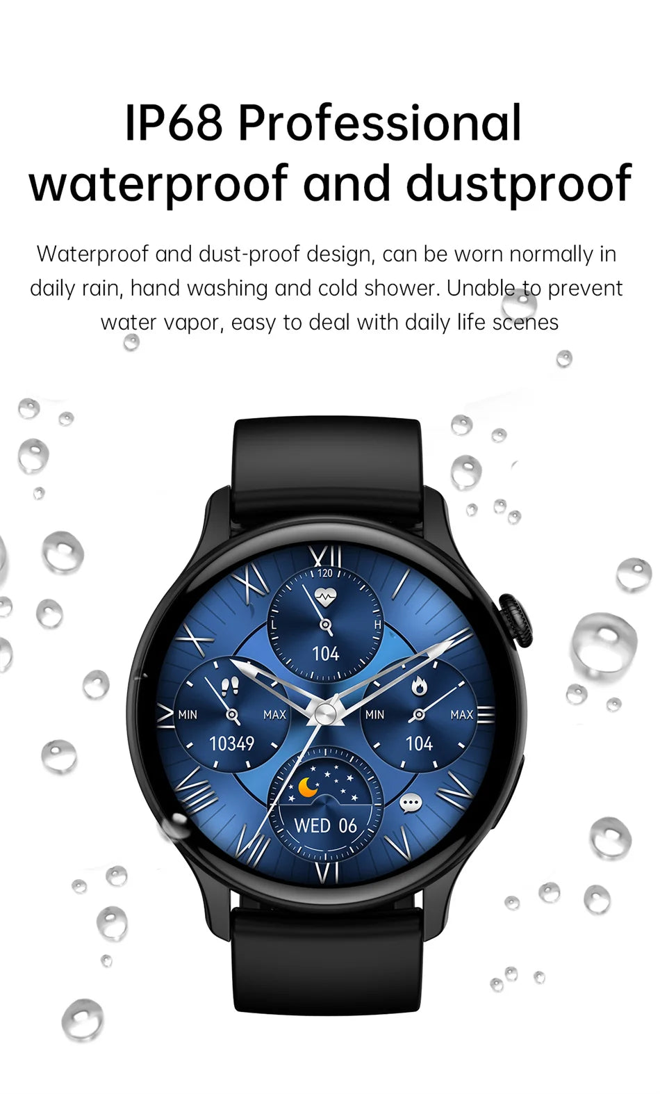 Fantastic True AMOLED Smartwatch With Health Tracker And Voice Calling