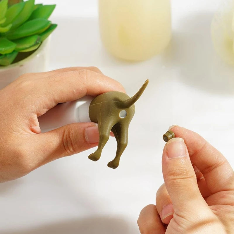 Funny And Creative Pooping Dog Butt Toothpaste