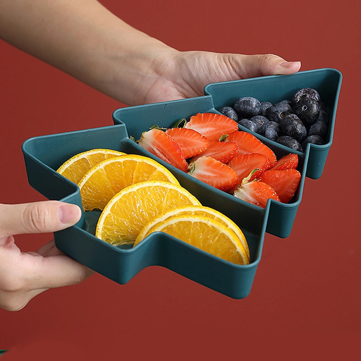 Amazing Tree Fruit Plate For Christmas Decorations