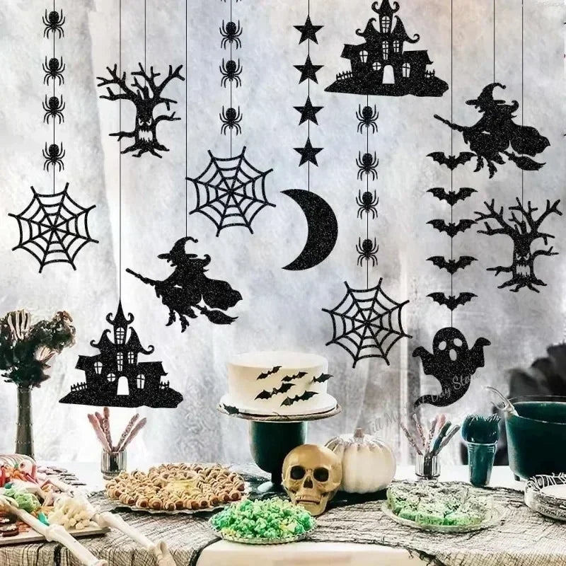 Halloween Decoration Hanging Banner (6 pcs) - A Trust Market