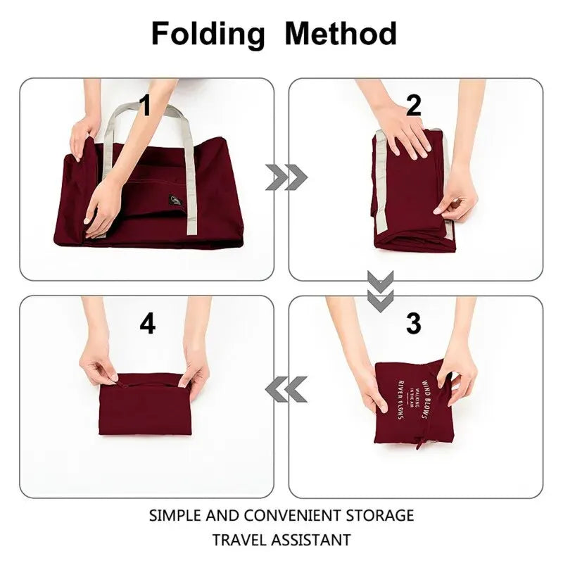 Multifunctional Oxford Folding Travel Bag