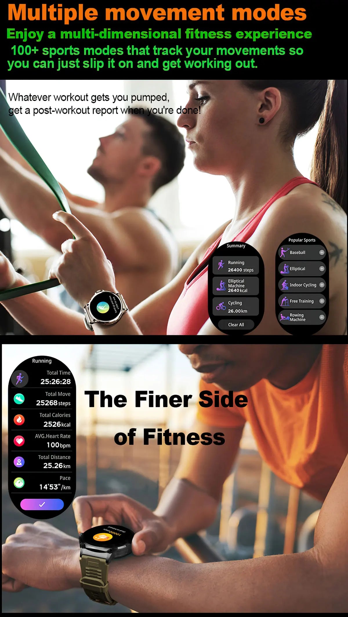 New 1.85-inch Ultra HD Smart Watch With GPS Track And Bluetooth Call