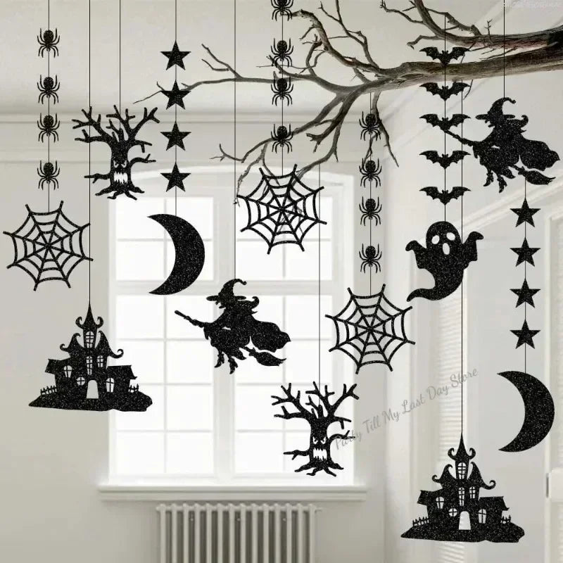 Halloween Decoration Hanging Banner (6 pcs) - A Trust Market