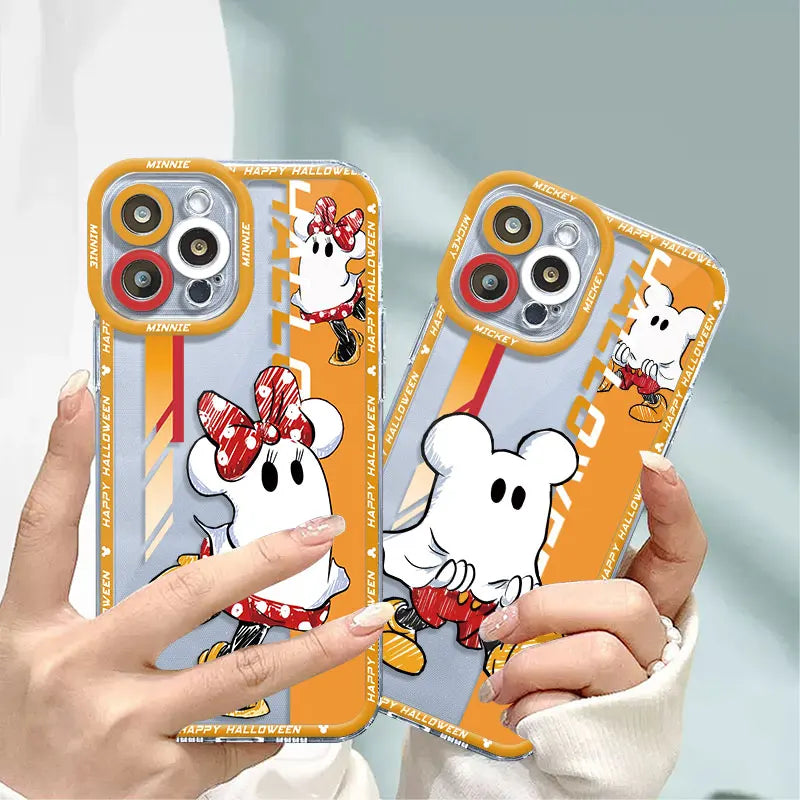 Mickey & Minnie & Stitch Phone Case for Apple iPhone XR 12 13 14 15 16 - A Trust Market