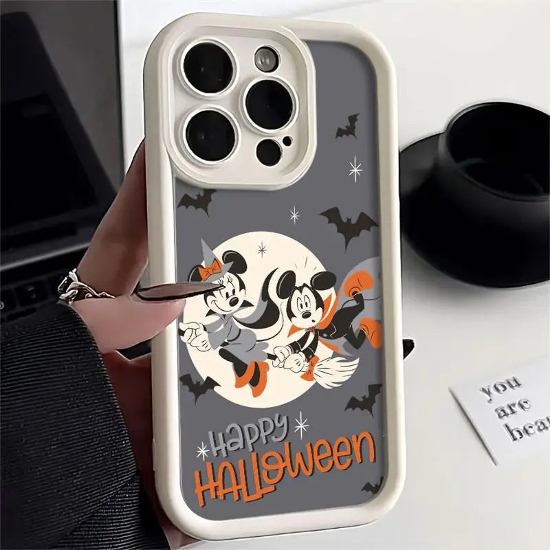 Mickey & Minnie Liquid Silicone Phone Case For Apple iPhone 11 12 13 14 15 - A Trust Market