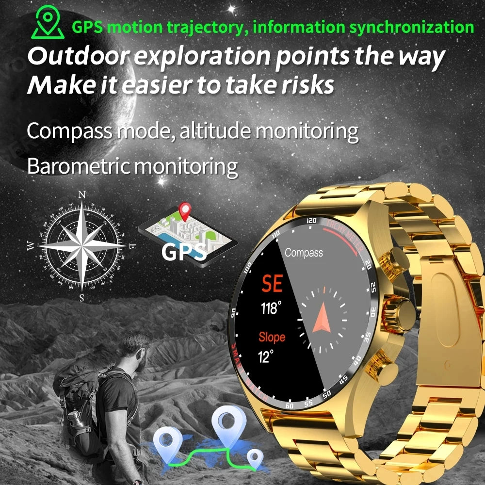 Brand New HD Smartwatch With Bluetooth Call and Health Monitoring