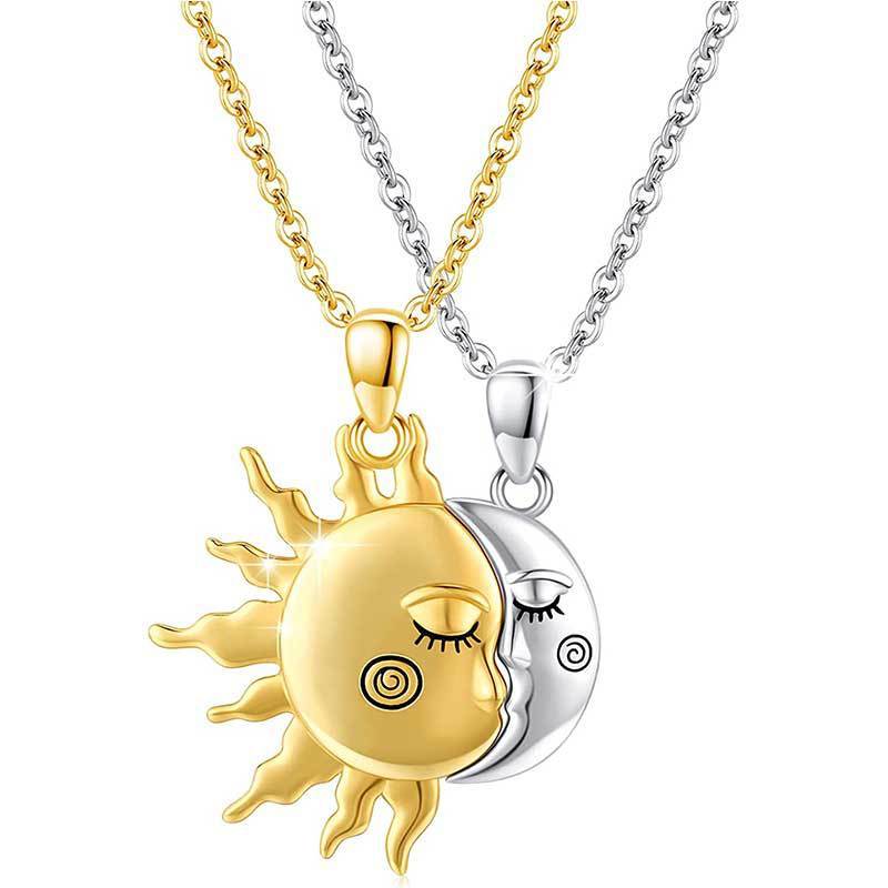Beautiful Magnetic Sun Star Necklace