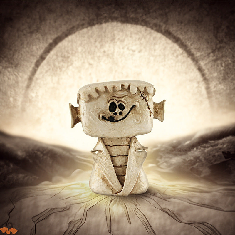 Cute Halloween Pumpkin, Ghost, Frank, Mummy Ornaments - A Trust Market