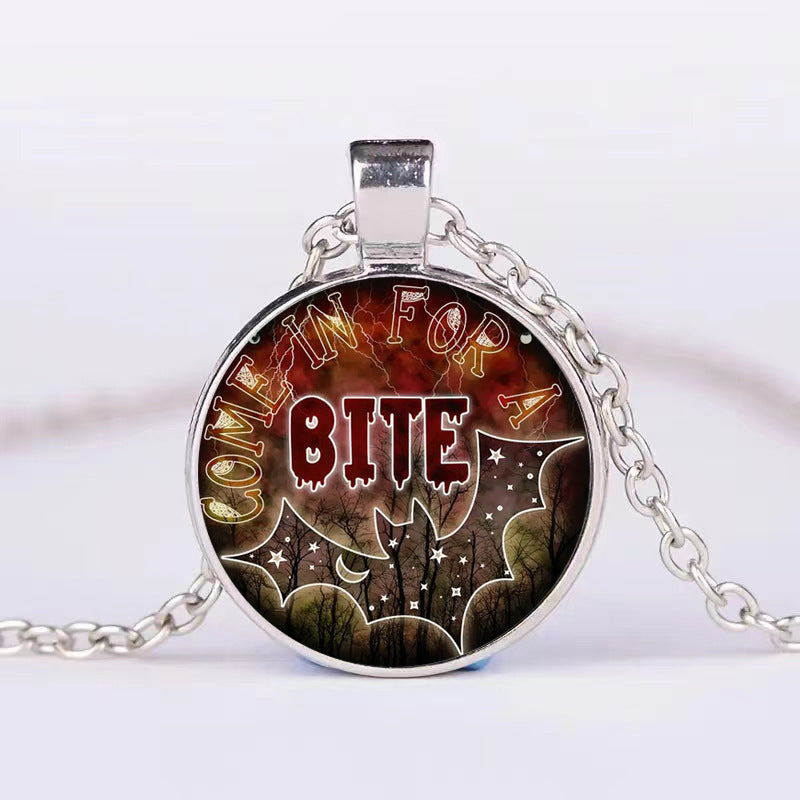 Beautiful Round Necklace For Halloween