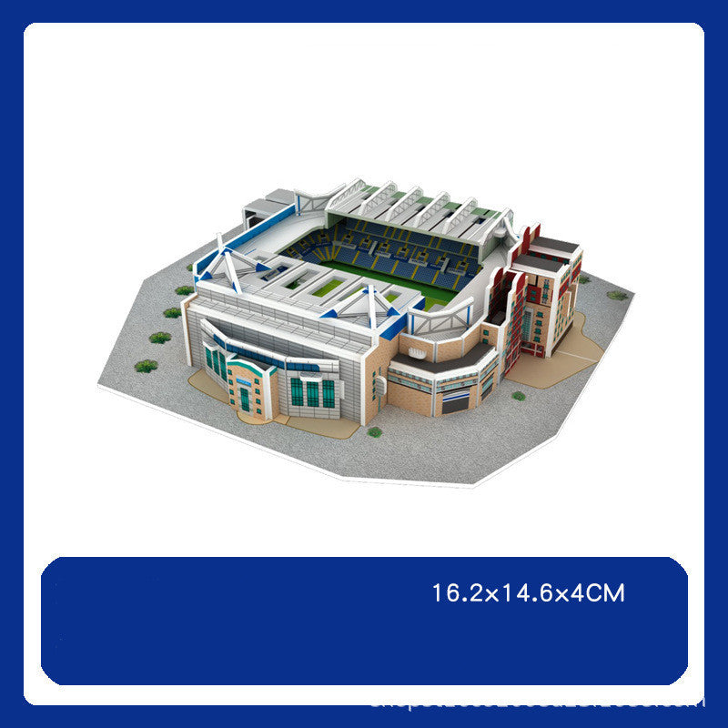 Fantastic 3D Puzzle Soccer/Football Field Model