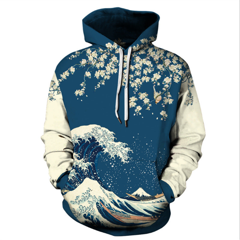 Incredible New Digital 3d Printing Hooded Jacket - A Trust Market