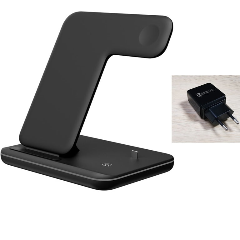 3 In 1 Wireless Charger Stand For Cell Phone and Gadgets