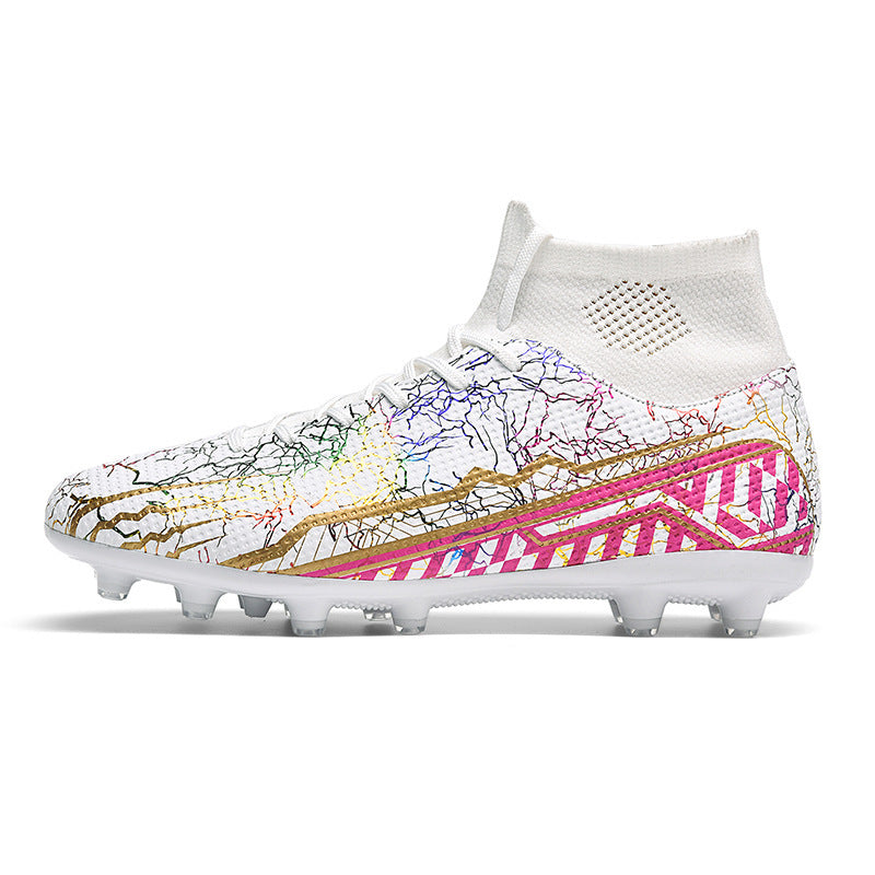 High-top Youth Short And Long Nail Soccer Shoes For Turf or Grass - A Trust Market