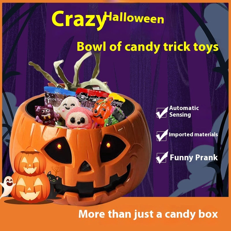 Spooky Pumpkin Candy Bowl - A Trust Market