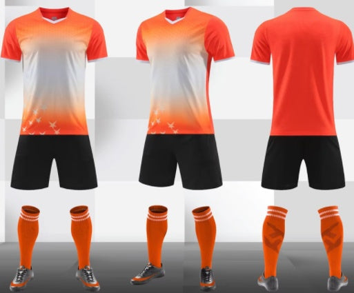 Gradient Short Sleeve Soccer/Football Jersey