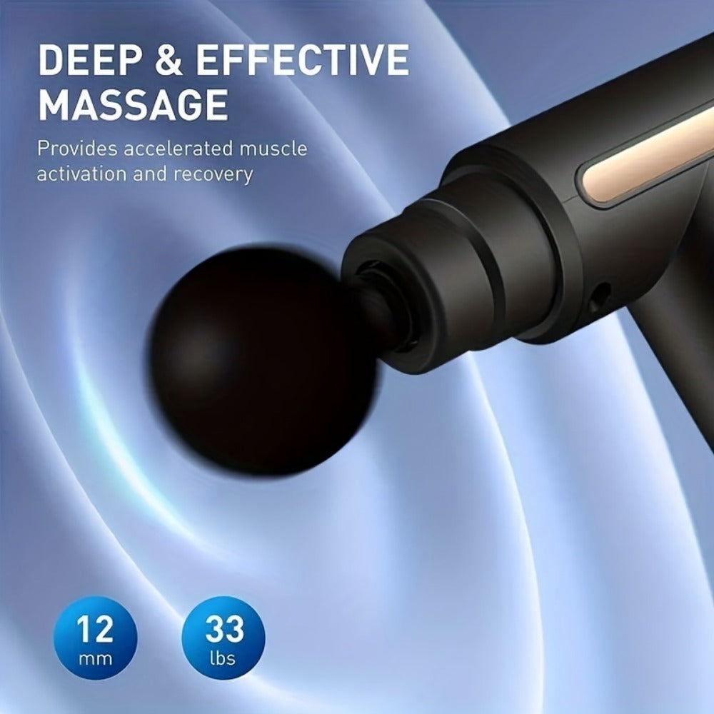 Great Portable Fascia Gun For Muscle Relaxer With Rechargeable USB