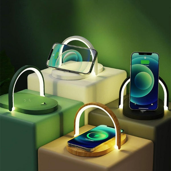 3 In 1 Foldable Wireless Charger Station. 15W Fast Charging