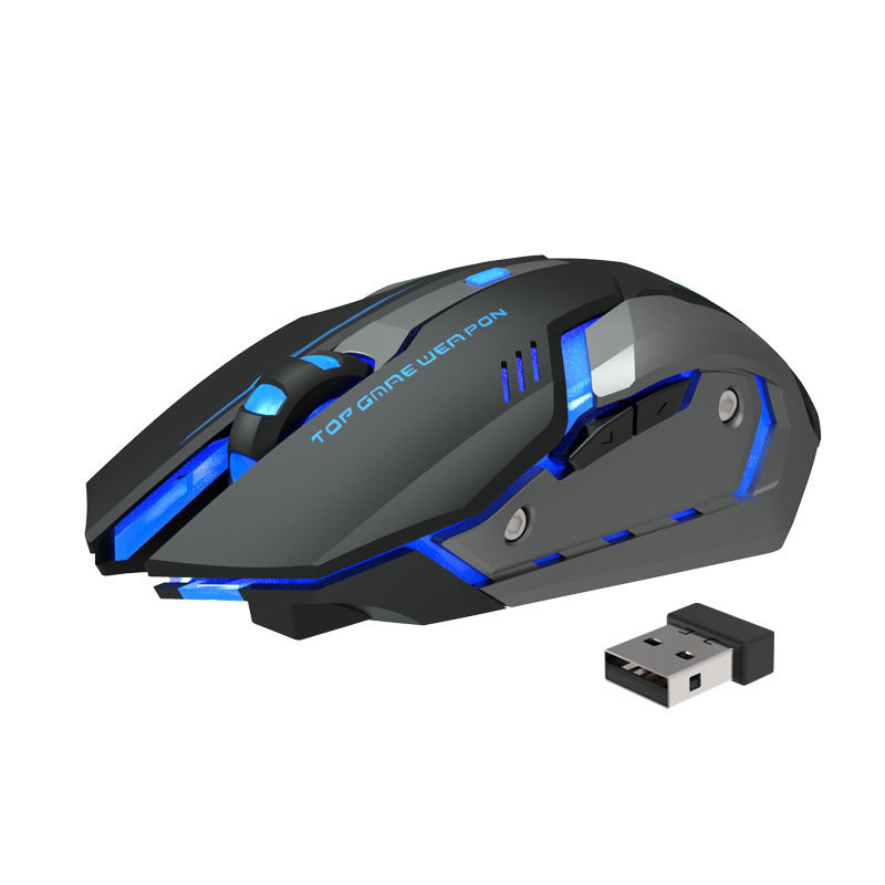Great Silent Gaming Mouse With Wireless Charging