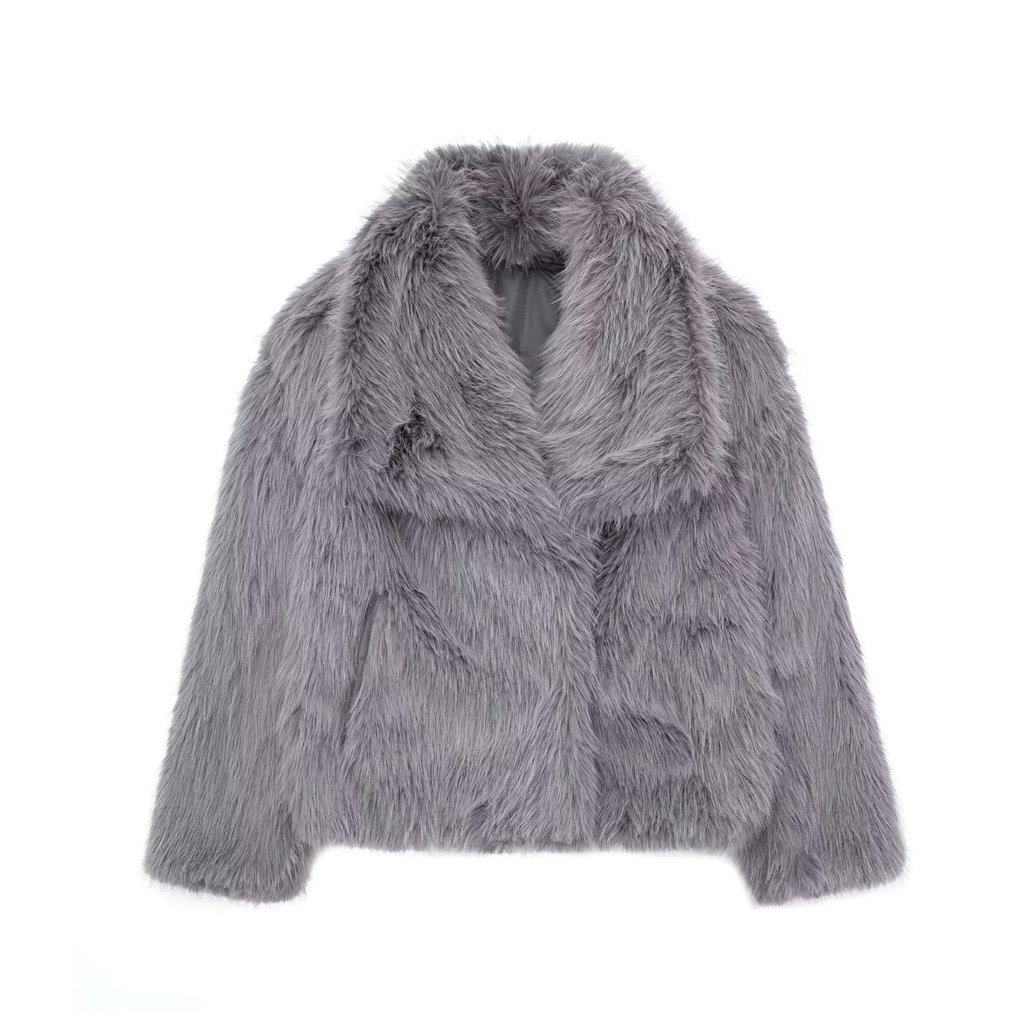 Fashion Winter Plush Coat For Women