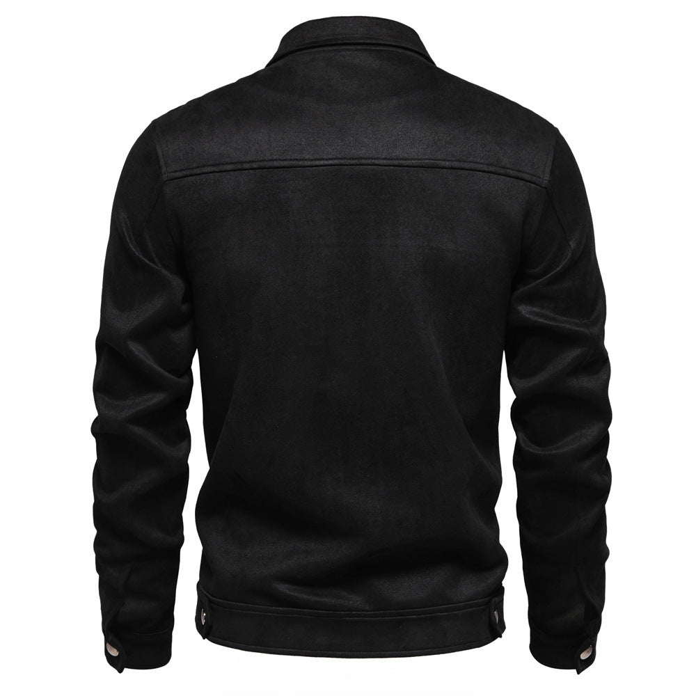 Fashion Suede Coat for Men