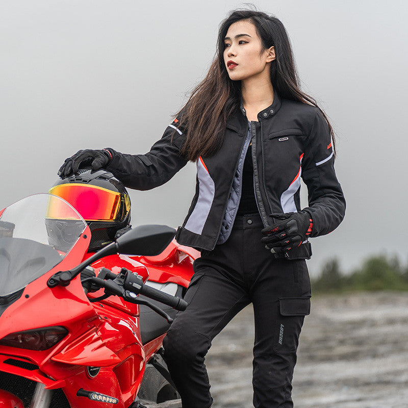 Safety Waterproof And Warm Motorcycle Riding Clothes for Women