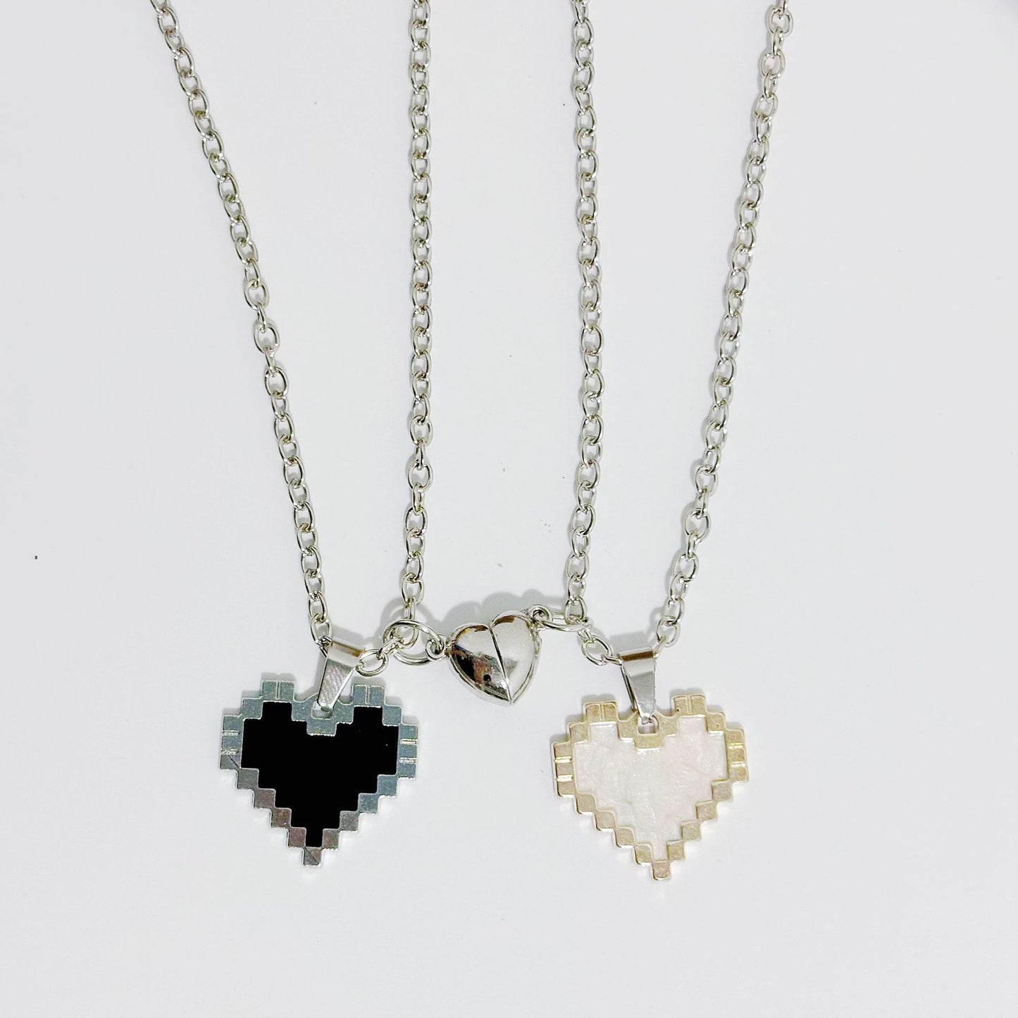 Wonderful Magnetic Heart-shaped Necklace For Couple 💖