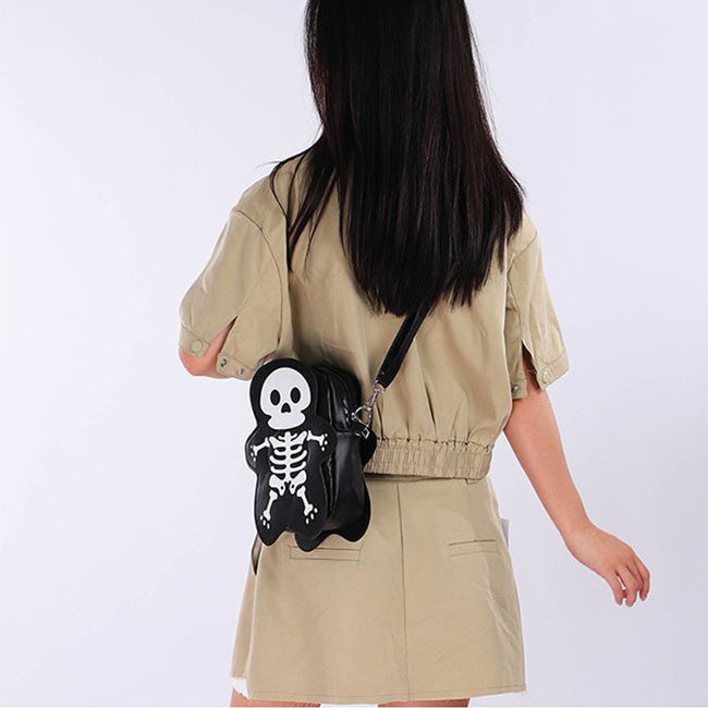 Cute Halloween Skull Cross Body Bag - A Trust Market