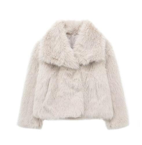 Fashion Winter Plush Coat For Women