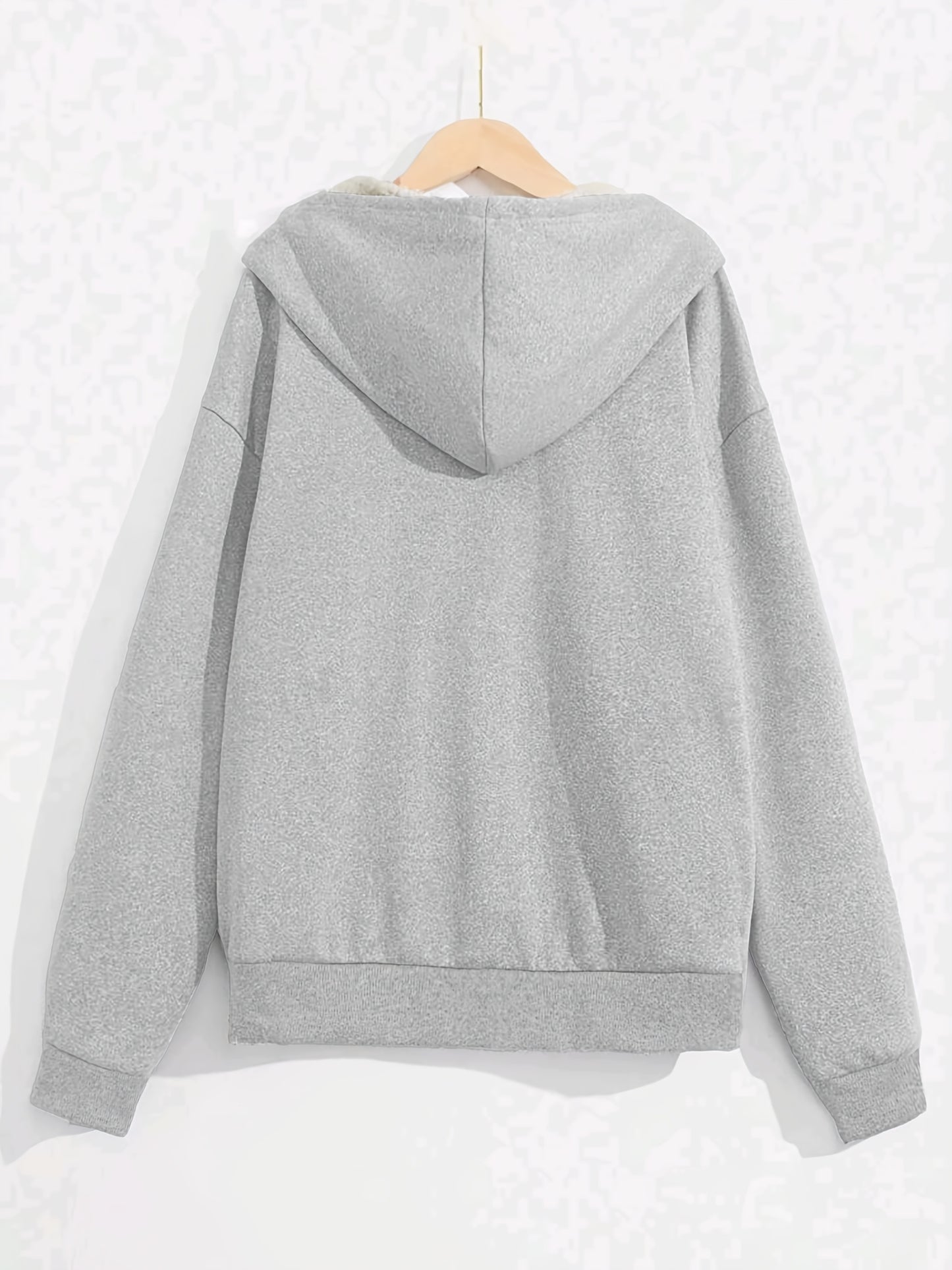 Casual Polyester Hoodie For Women. All-Season Warmth 🧥