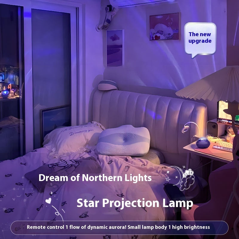Little Flying Saucer Starry Sky. Lights Projection Lamp