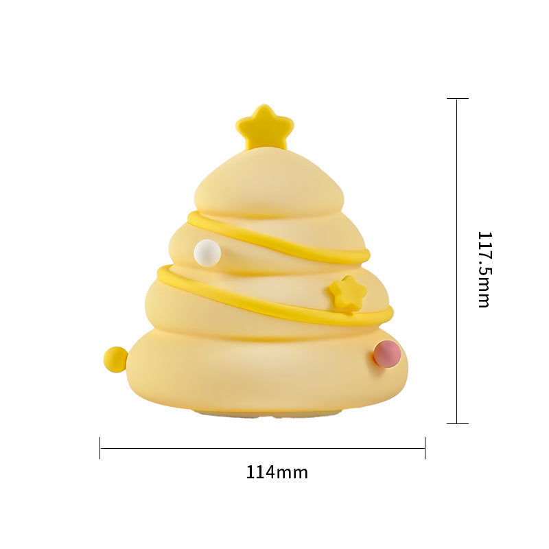 Cute Christmas Silicone Tree Night Lights