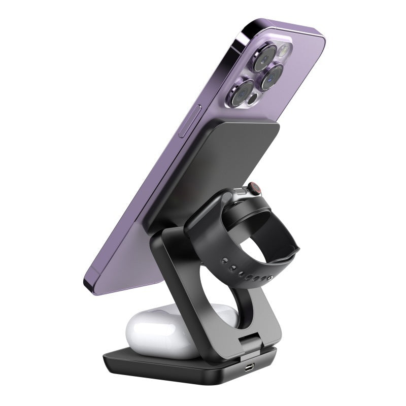Great Magnetic Suction Wireless Charging And Folding Phone Holder - A Trust Market