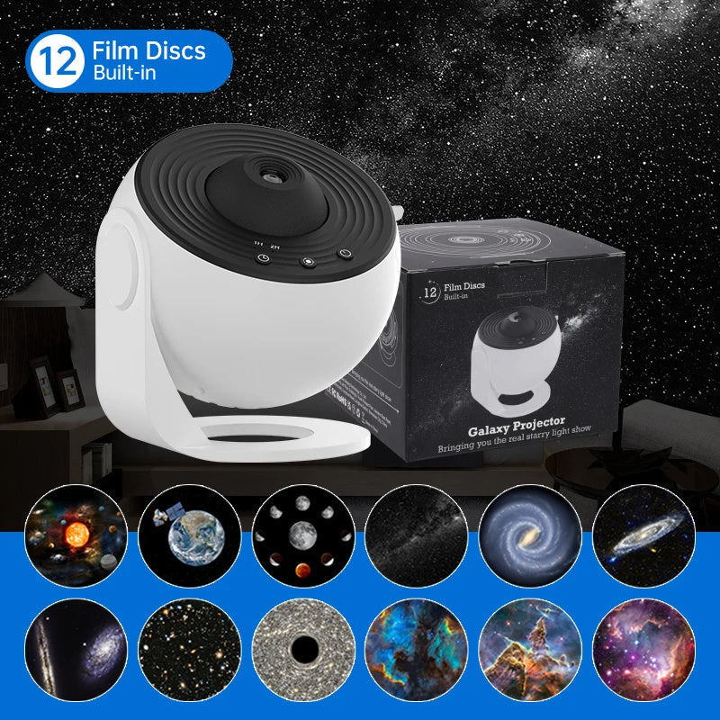 Fantastic 360 Rotate Planetarium Lamp For Dreamy Atmosphere 🪐