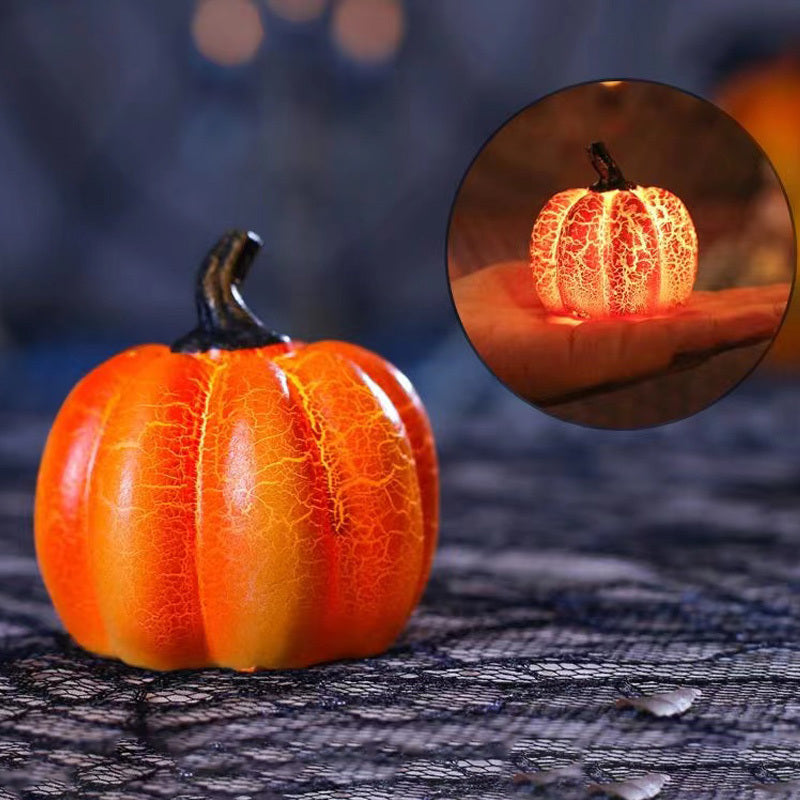 Halloween Pumpkin LED Candle Lantern - A Trust Market