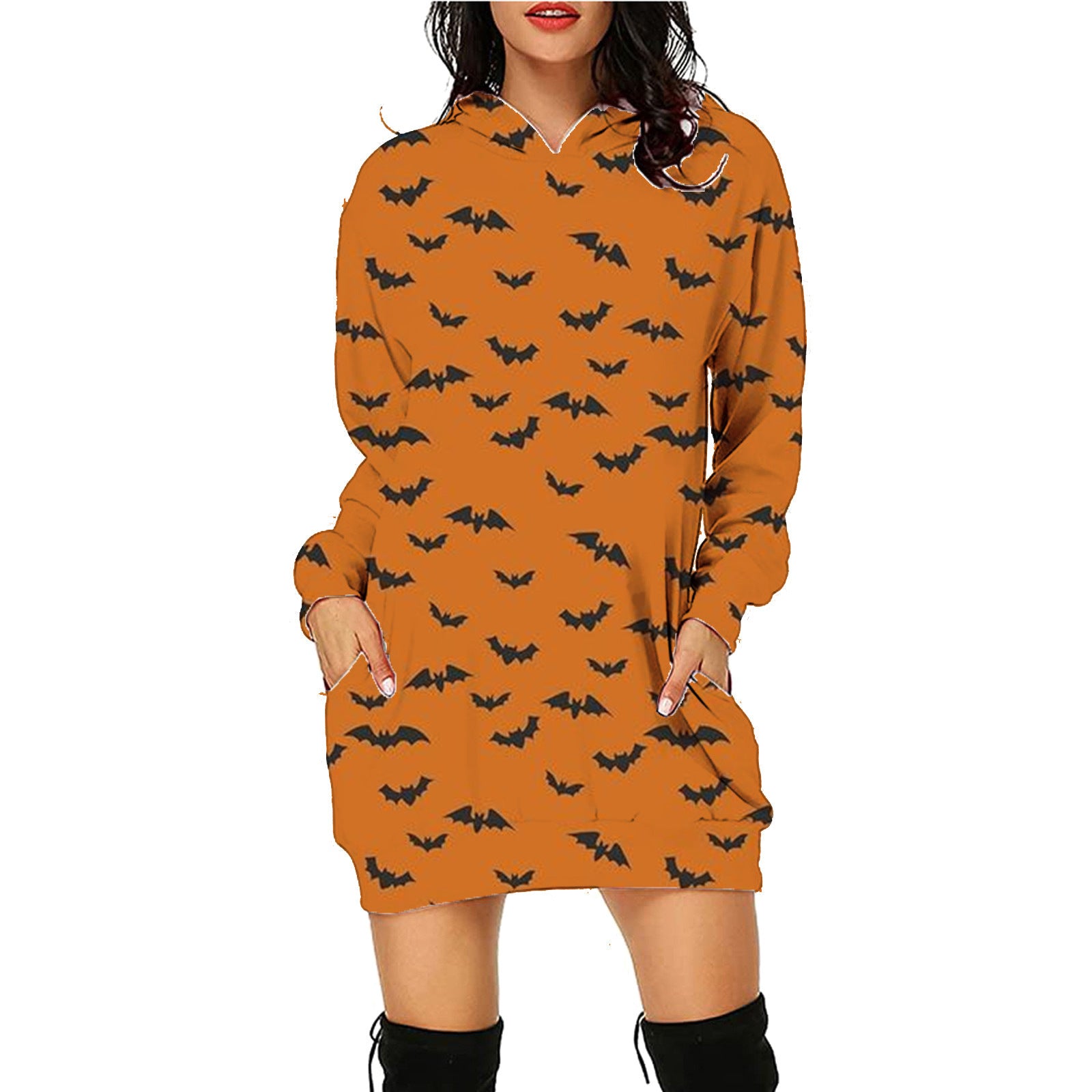 Beautiful Long Hoodie With Pockets Sweater - A Trust Market